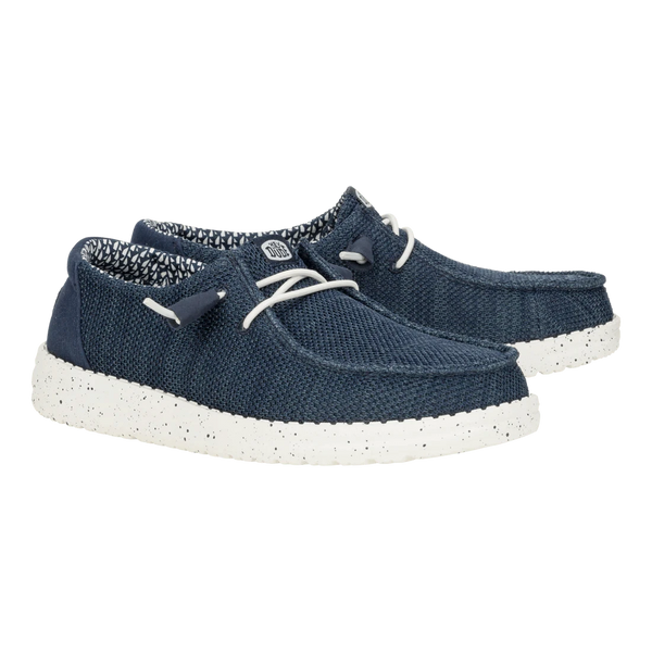 Wendy Stretch Mesh Navy Hey Dude footwear Navy / UK3