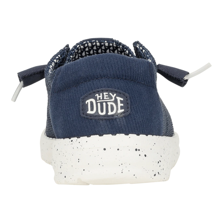 Wendy Stretch Mesh Navy Hey Dude footwear