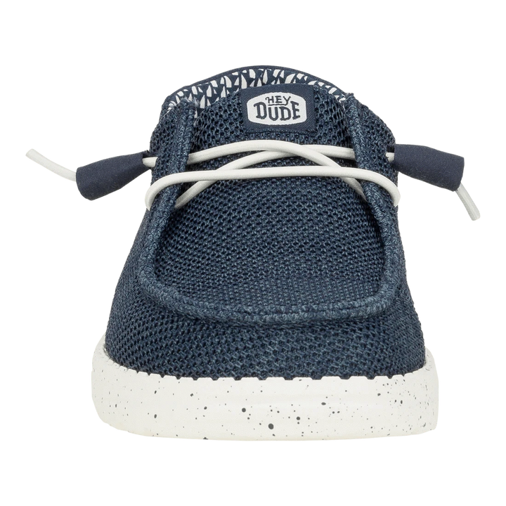 Wendy Stretch Mesh Navy Hey Dude footwear