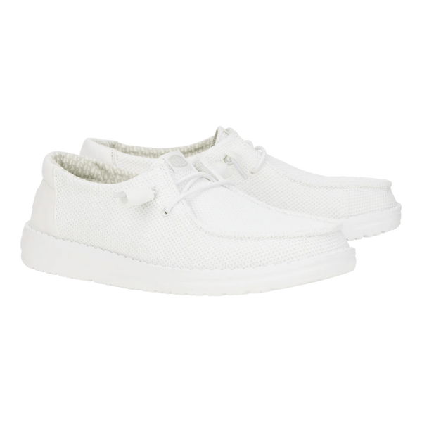 Wendy Stretch Sox White Hey Dude footwear