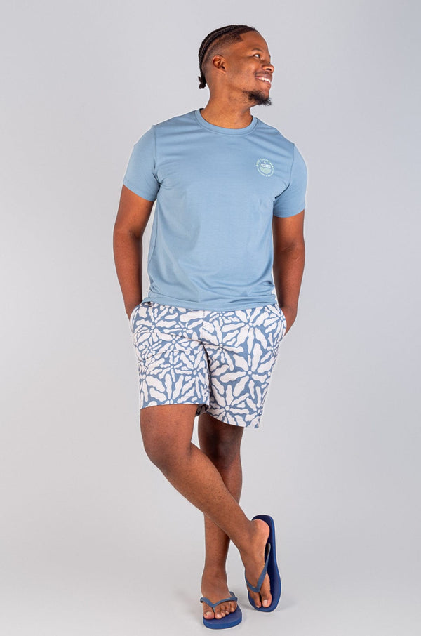 Whylie - Mens Fixed Boardie Lizzard apparel Majolica Blue / 28