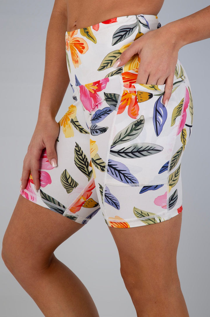 Yujin - Ladies Short Legging Lizzard swimwear lycra