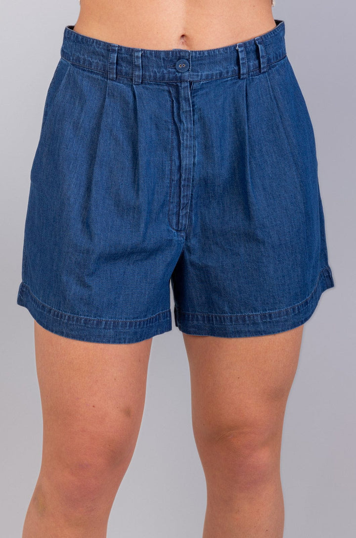 Zafar - Ladies Woven Short Lizzard apparel Dark Denim / S