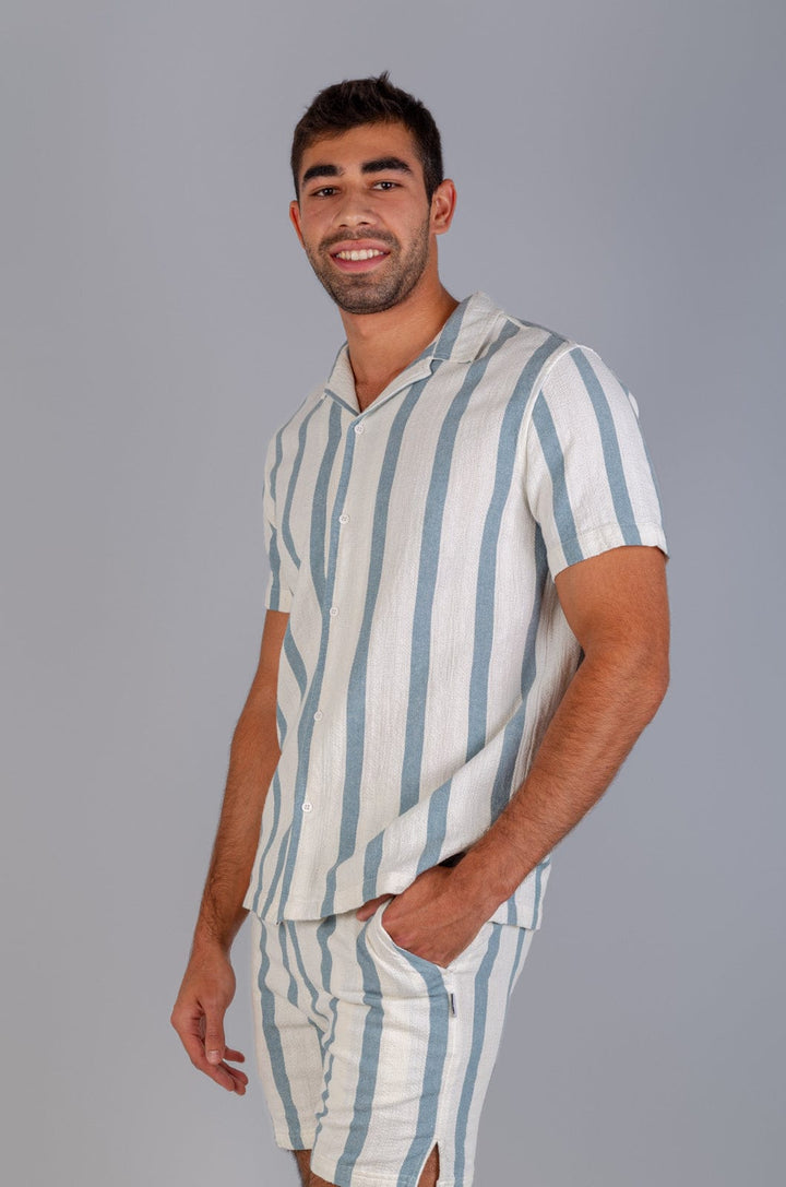 Zak - Mens Button Up Lizzard apparel