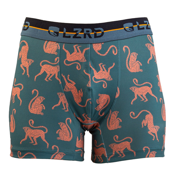 Zerlin - Teen Boys Sport Underwear Lizzard apparel Monkey Business / 6/7