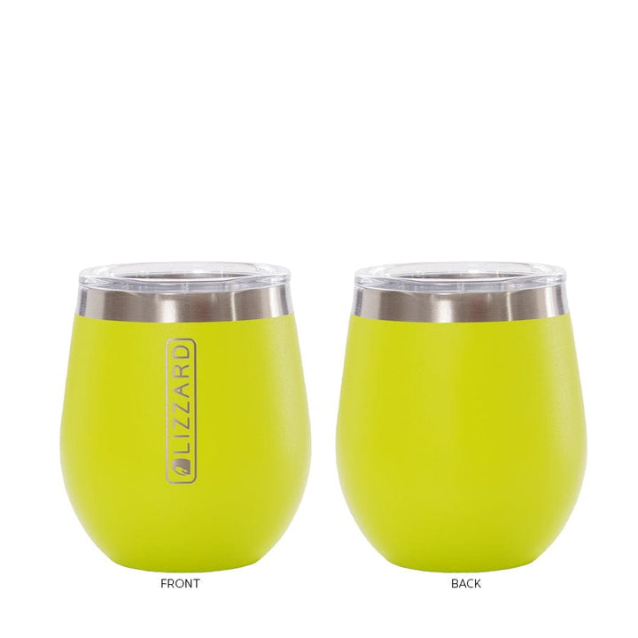 240ml Lime Punch Tumbler front and back 