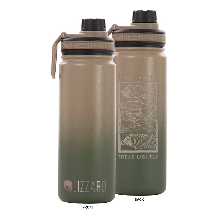 530ml Olive/Sand Breathe flask