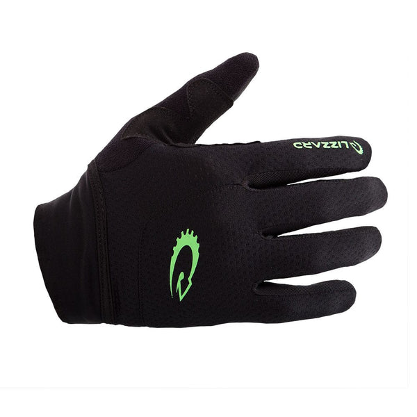 Afryer - Long Finger Glove Lizzard accessories Black/Lime / S