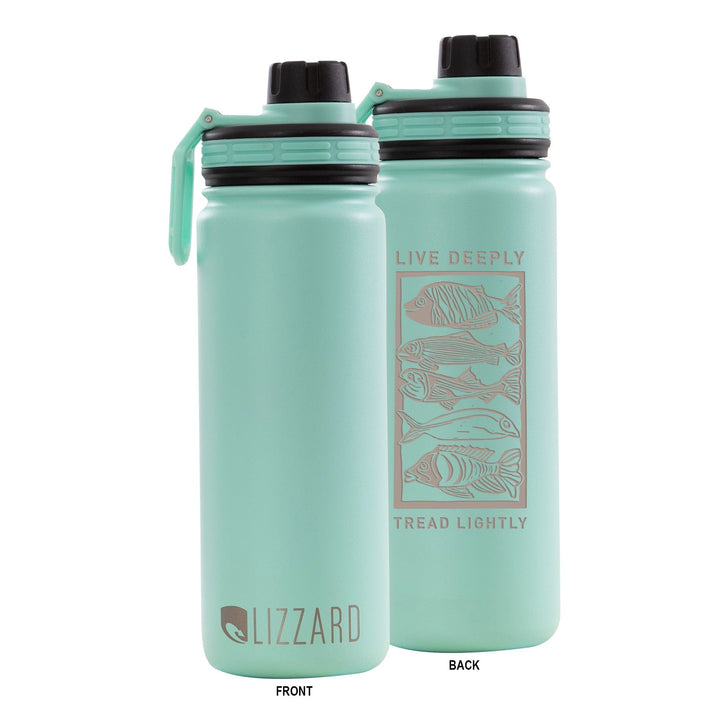 Breathe One Ocean Swim 530Ml Flask Lizzard flask Mint / One Size