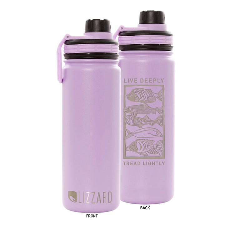 Breathe One Ocean Swim 530Ml Flask Lizzard flask Lilac / One Size