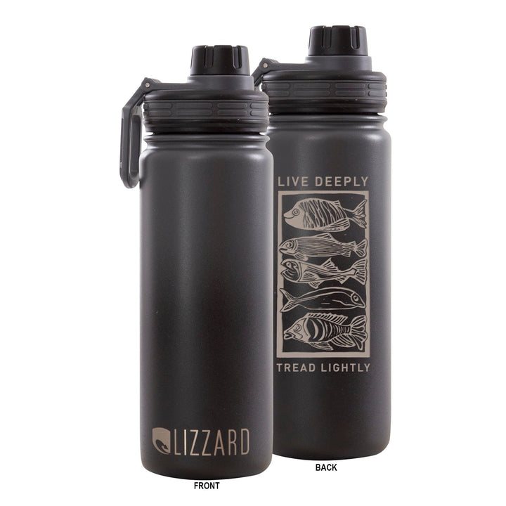 Breathe One Ocean Swim 530Ml Flask Lizzard flask Black Ombre / One Size