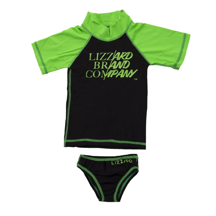 Carid - Tot Boys 2Piece Lizzard swimwear Black / 1/2