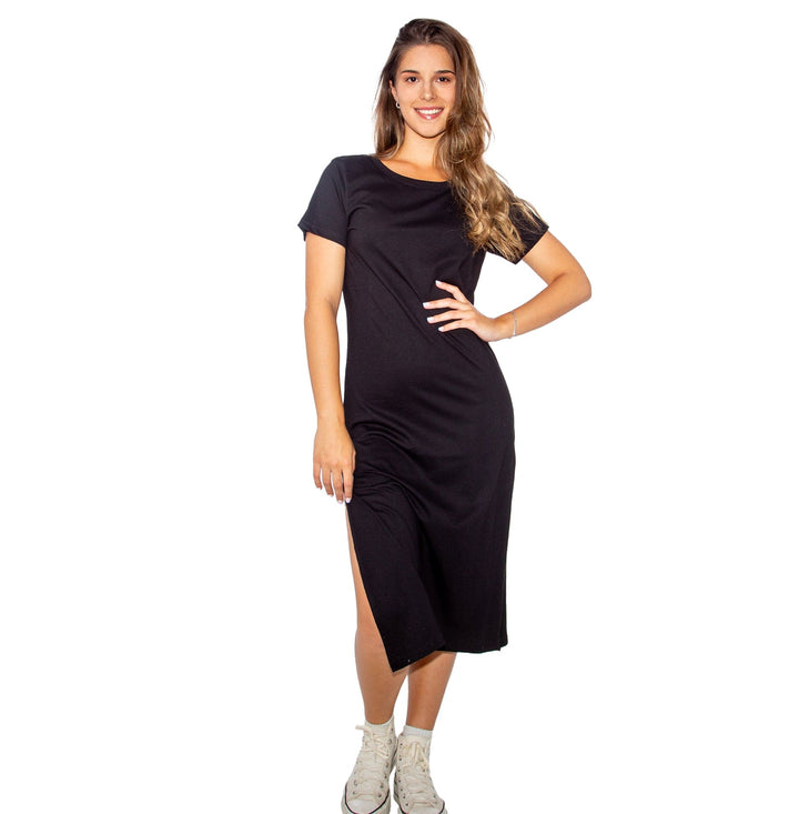 Carien - Ladies Dress Lizzard apparel Black / XS