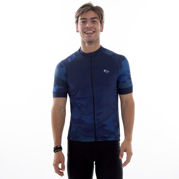 Courage - Mens Cycling Jersey Lizzard apparel Navy / S