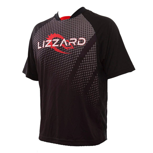 Downer - Mens Cycling Shirt Lizzard apparel Black / M