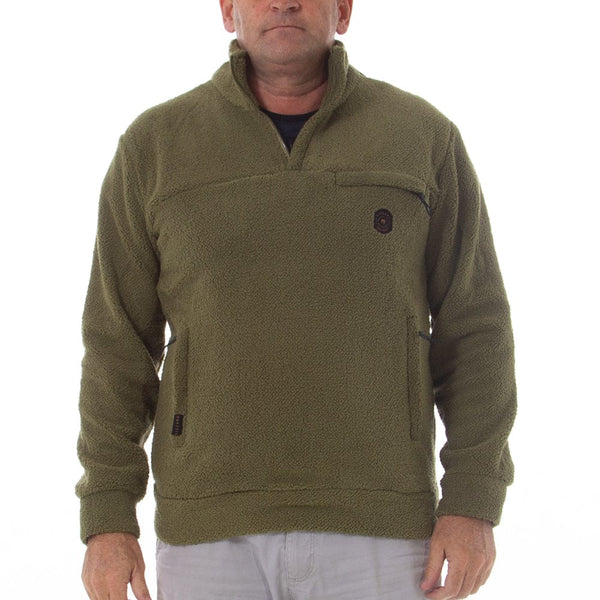 Ezrak - Mens Pullover Lizzard apparel Capulet Olive / 2XL