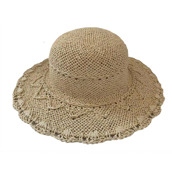 Forika -Beach Hat Lizzard accessories Natural / One Size