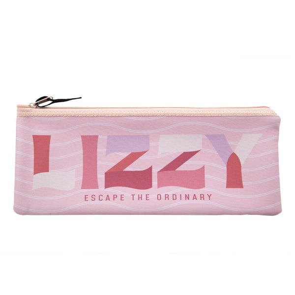 Gray - Pencil Case Lizzard accessories Pink / One Size