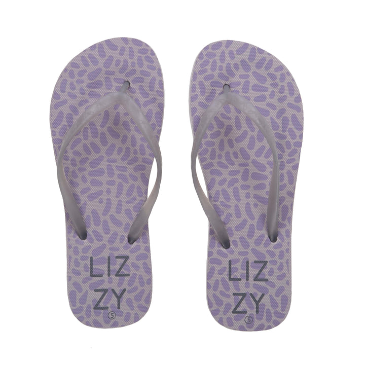 Laniya Ladies Slops Chevel Shoes footwear Grey/Multi / 3