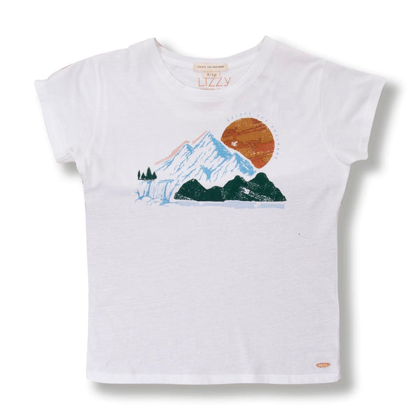 Letty - Teen Girls S S Tee Lizzard Apparel 6/7 / White