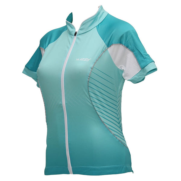 Liesel - Ladies Cycling Shirt Lizzard apparel Light Blue / XS