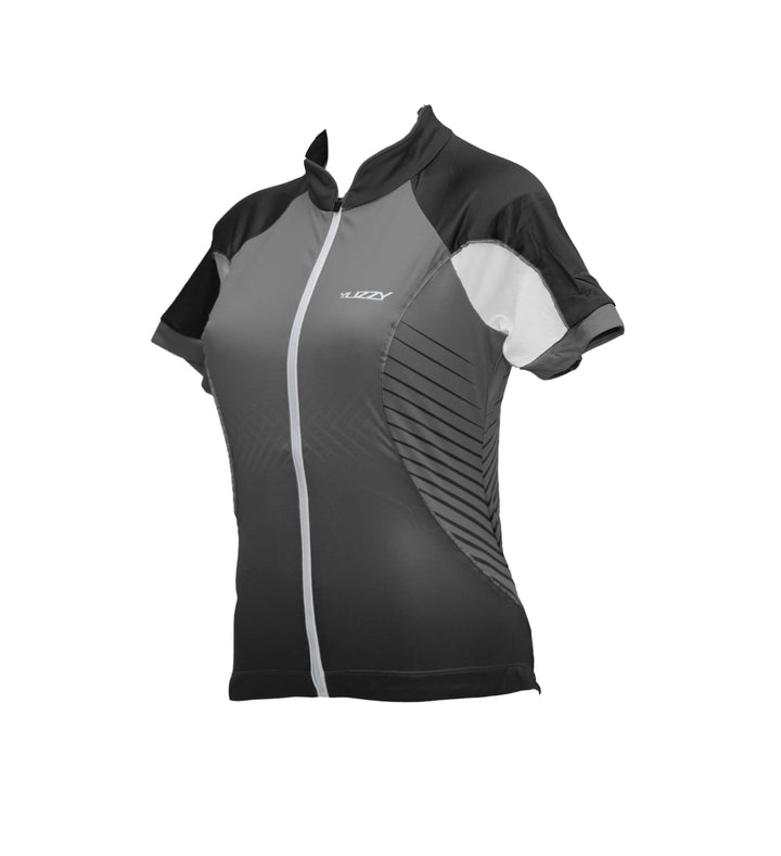 Liesel - Ladies Cycling Shirt Lizzard apparel Black / XS