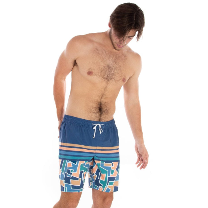 Makan - Mens Elasticated Boardie Lizzard apparel