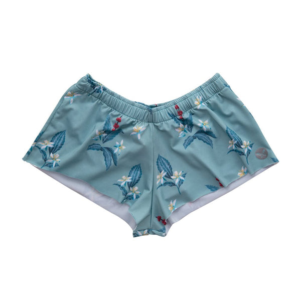 Noelia - Tot Girls Boardshort Lizzard apparel Mint Floral / 1/2