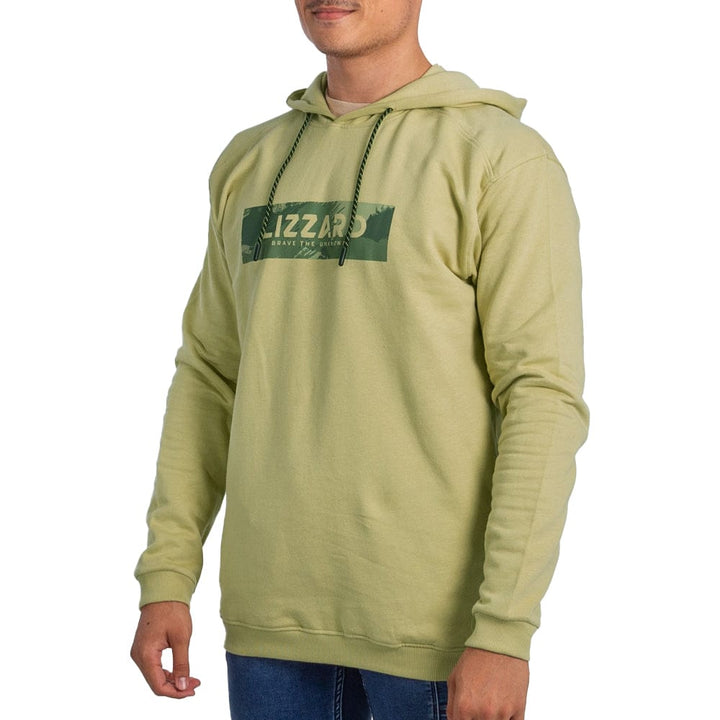 Poorun - Mens Hooded Pullover Lizzard apparel