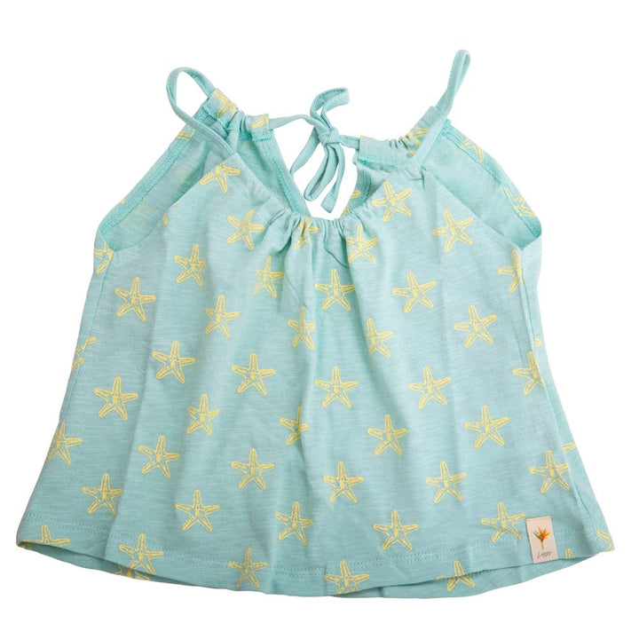 Sameh - Tot Girls Strappy Lizzard apparel 1/2 / Aqua