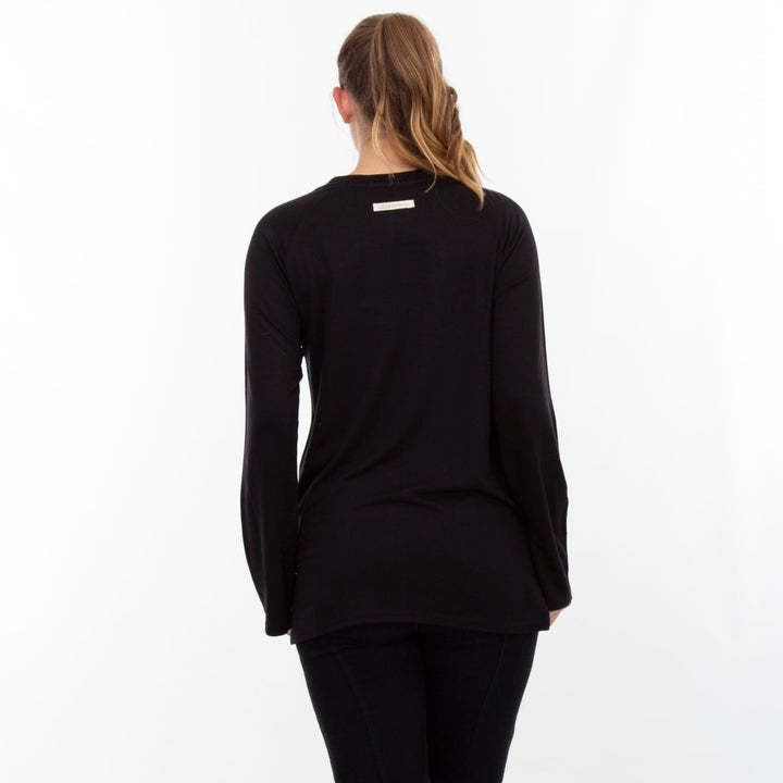 Talitha -Ladies Styled Crew Neck Lizzard apparel