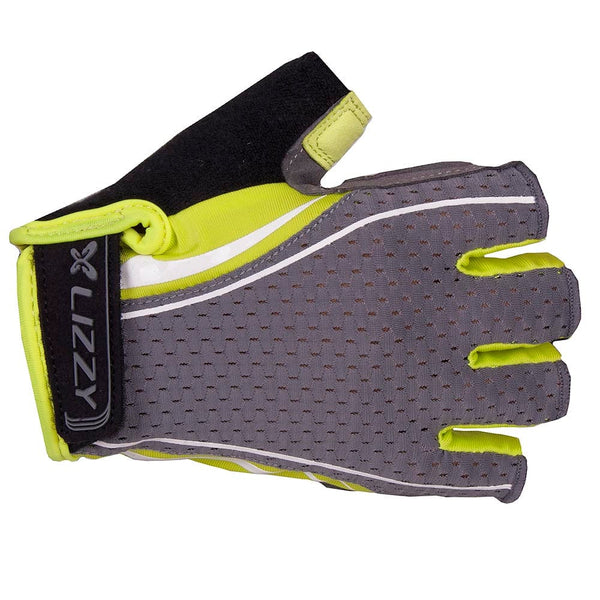 Tanner - Short Gloves Lizzard Accessories Grey/Lime / M