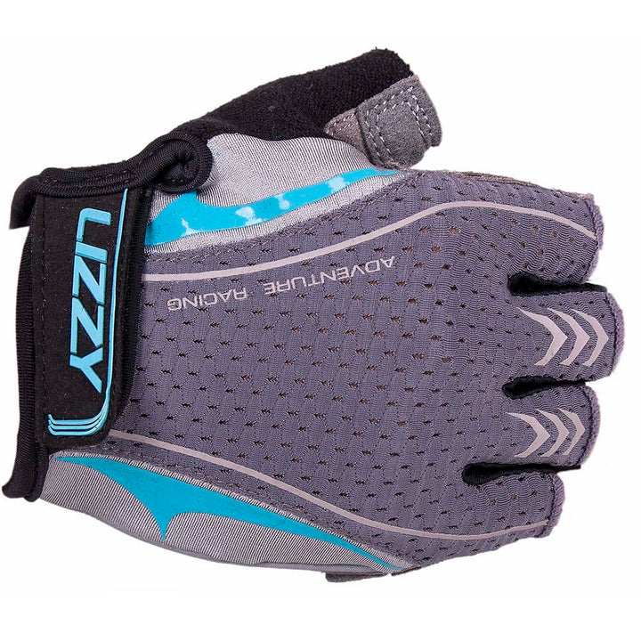 Tanner - Short Gloves Lizzard Accessories Grey/Blue / M