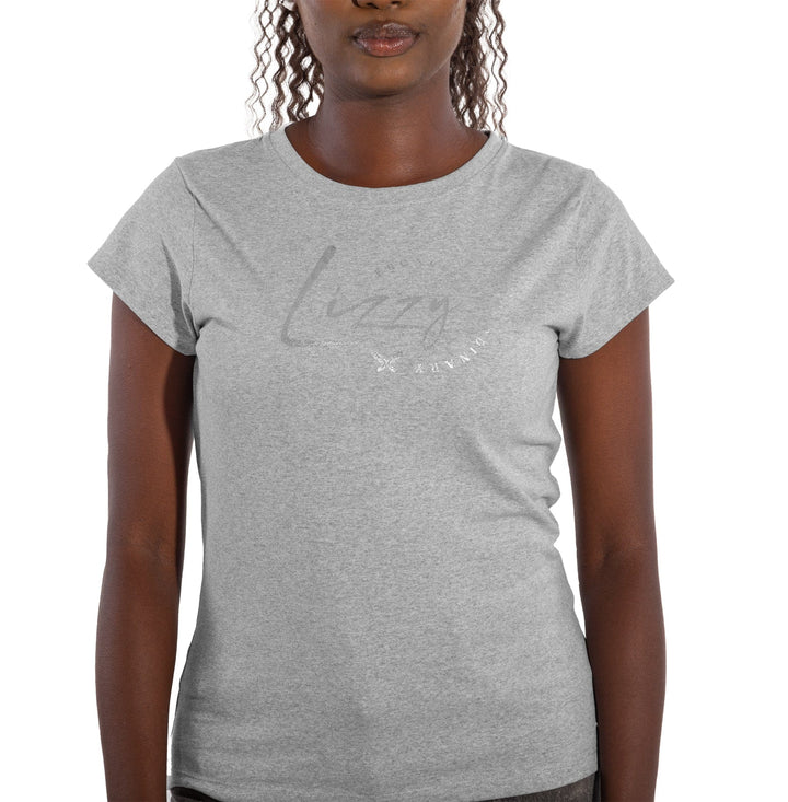 Thae - Ladies S/S Tee Lizzard apparel Light Grey / XS