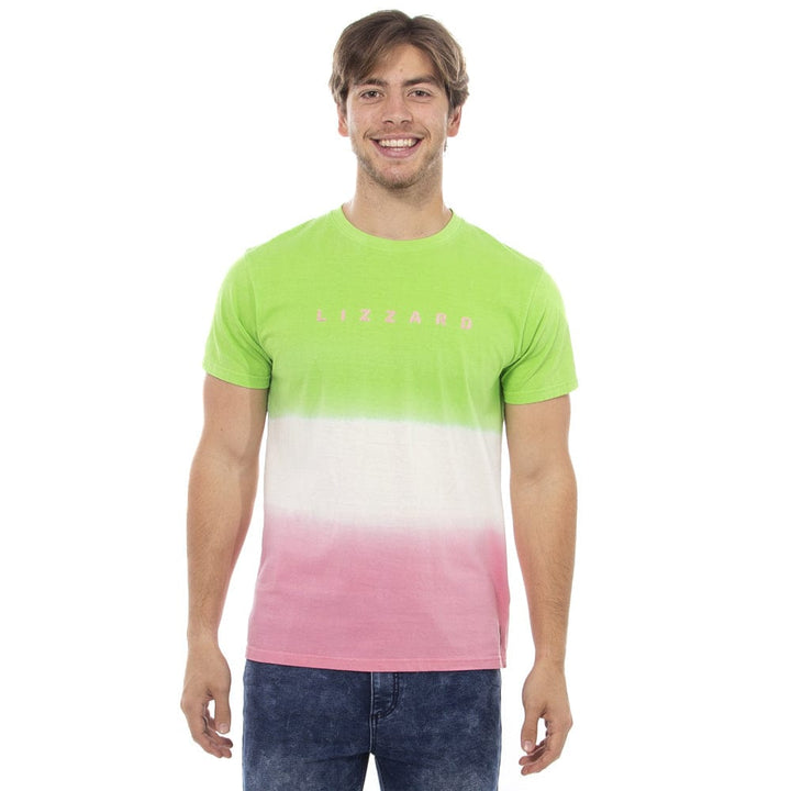 Truett - Mens S S Tee Lizzard apparel Lime Green / XS