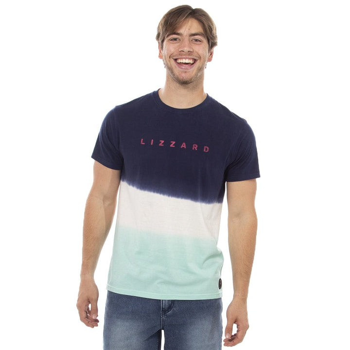 Truett - Mens S S Tee Lizzard apparel Bariton Blue / XS