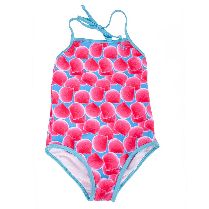 Vesta Tot Full Costume Lizzard swimwear Pink Shells / 1/2