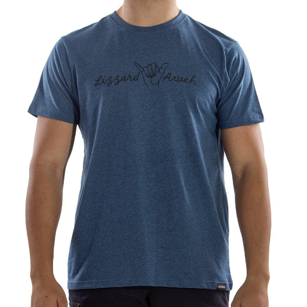 Voltaire- Mens S/S Tee Lizzard apparel Blue / XS